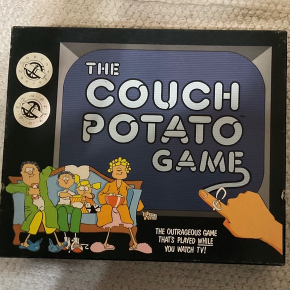 The Couch Potato Game; The Outrageous Game That's Played While You Watch TV - Picture 1 of 12